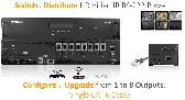  Octava HD48STPMX HDMI Matrix sharing over single CAT 6 cable 